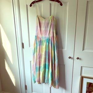 Vintage cotton plaid sundress